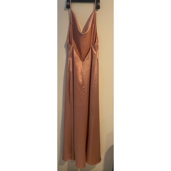 EUC ROSE color Amsale Alicia dress sz: 2 - Picture 13 of 16